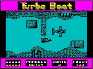 Turbo Boat Simulator screenshot 3 for ZX Spectrum